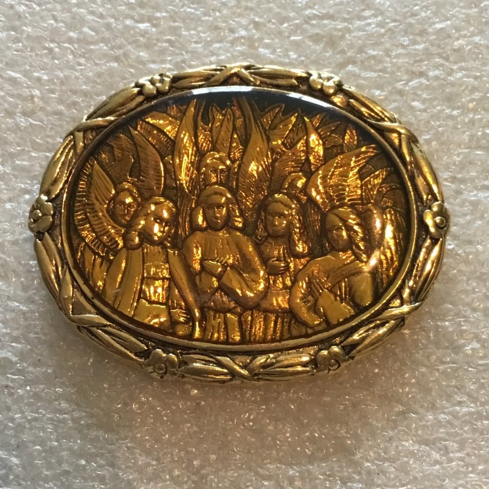 The Vatican Library Collection brooch